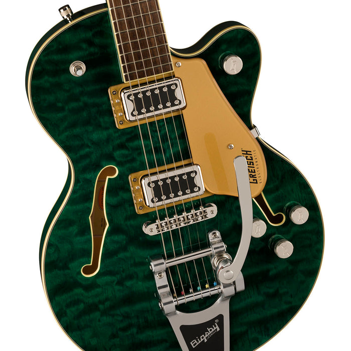 Gretsch Electromatic Center Block Jr. Single-Cut Quilted Maple with Bigsby Electric Guitar