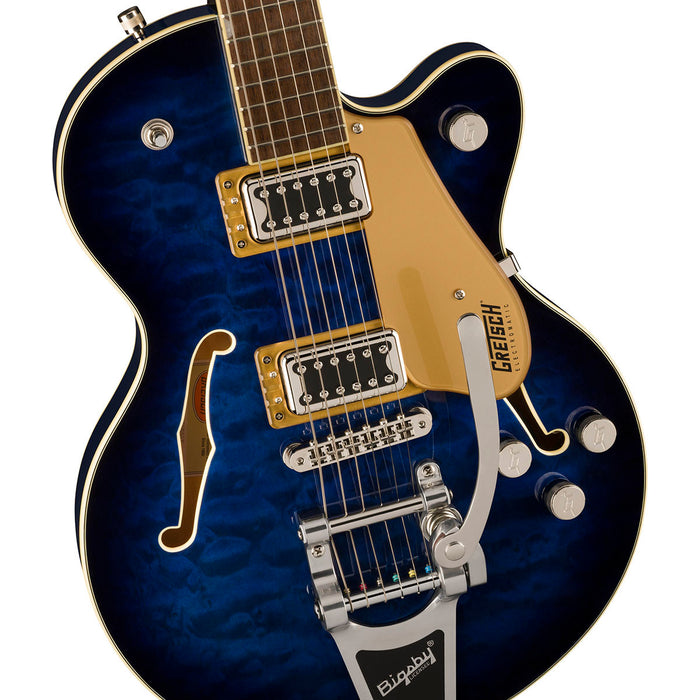 Gretsch Electromatic Center Block Jr. Single-Cut Quilted Maple with Bigsby Electric Guitar