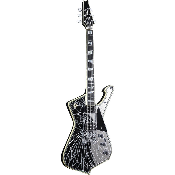 Ibanez Paul Stanley Signature PS1CM Electric Guitar, Bound Ebony, Chrome