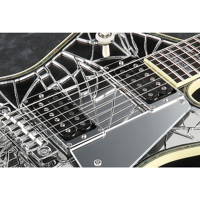 Ibanez Paul Stanley Signature PS1CM Electric Guitar, Bound Ebony, Chrome