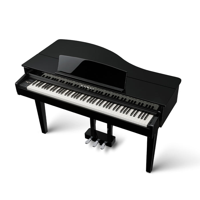 Kawai DG30 88-Key Digital Grand Piano with Responsive Hammer III, Ebony Polish