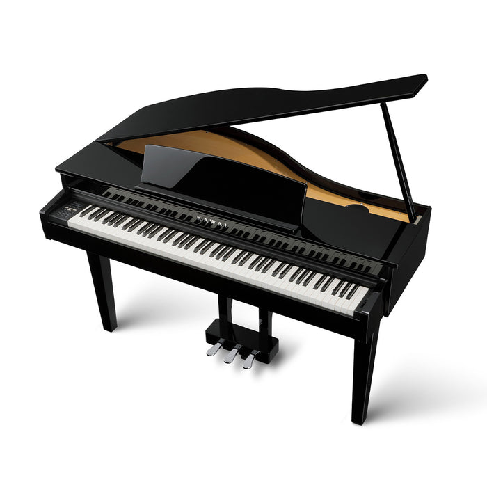 Kawai DG30 88-Key Digital Grand Piano with Responsive Hammer III, Ebony Polish