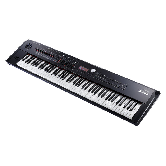 Roland RD-2000 EX 88-Key Digital Stage Piano, Bundle with Pedal Unit and KS-20X Keyboard Stand