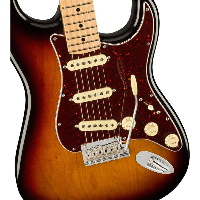 Fender American Pro II Stratocaster Electric Guitar, Maple, 3-Color Sunburst