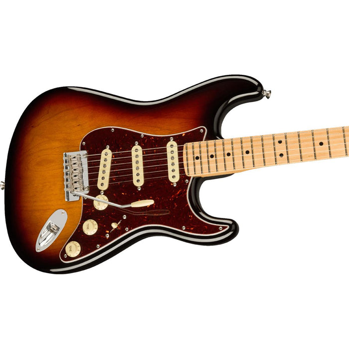 Fender American Pro II Stratocaster Electric Guitar, Maple, 3-Color Sunburst