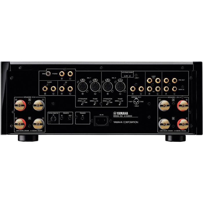 Yamaha A-S3000 Natural Sound Integrated Amplifier, Black